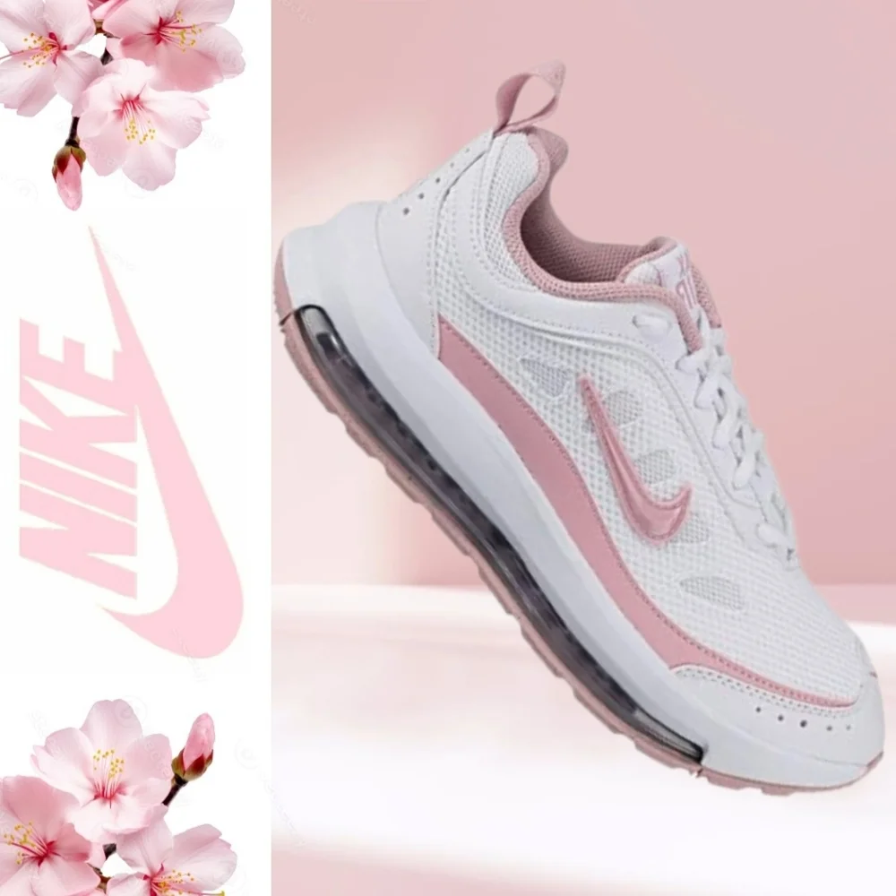 NWOT Nike Air Max AP 'White Pink Glaze' Women's Size 6 - Picture 1 of 4